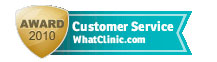 Customer Service Award 2010 - WhatClinic.com